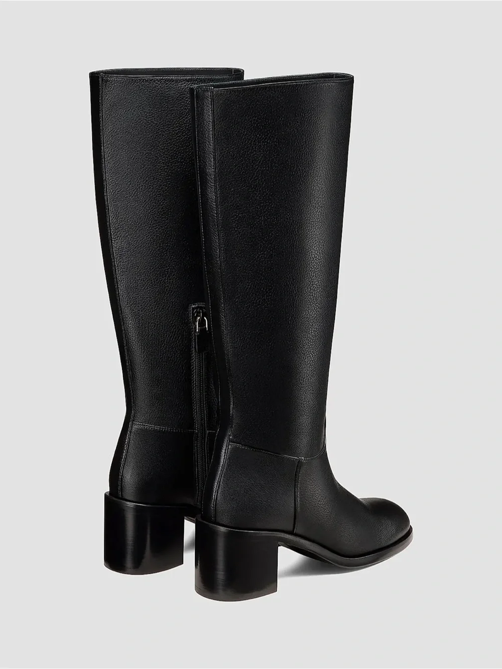 Stuart Weitzman Finn 55MM Leather Knee-High Boots black $795 size 6.5 gently use